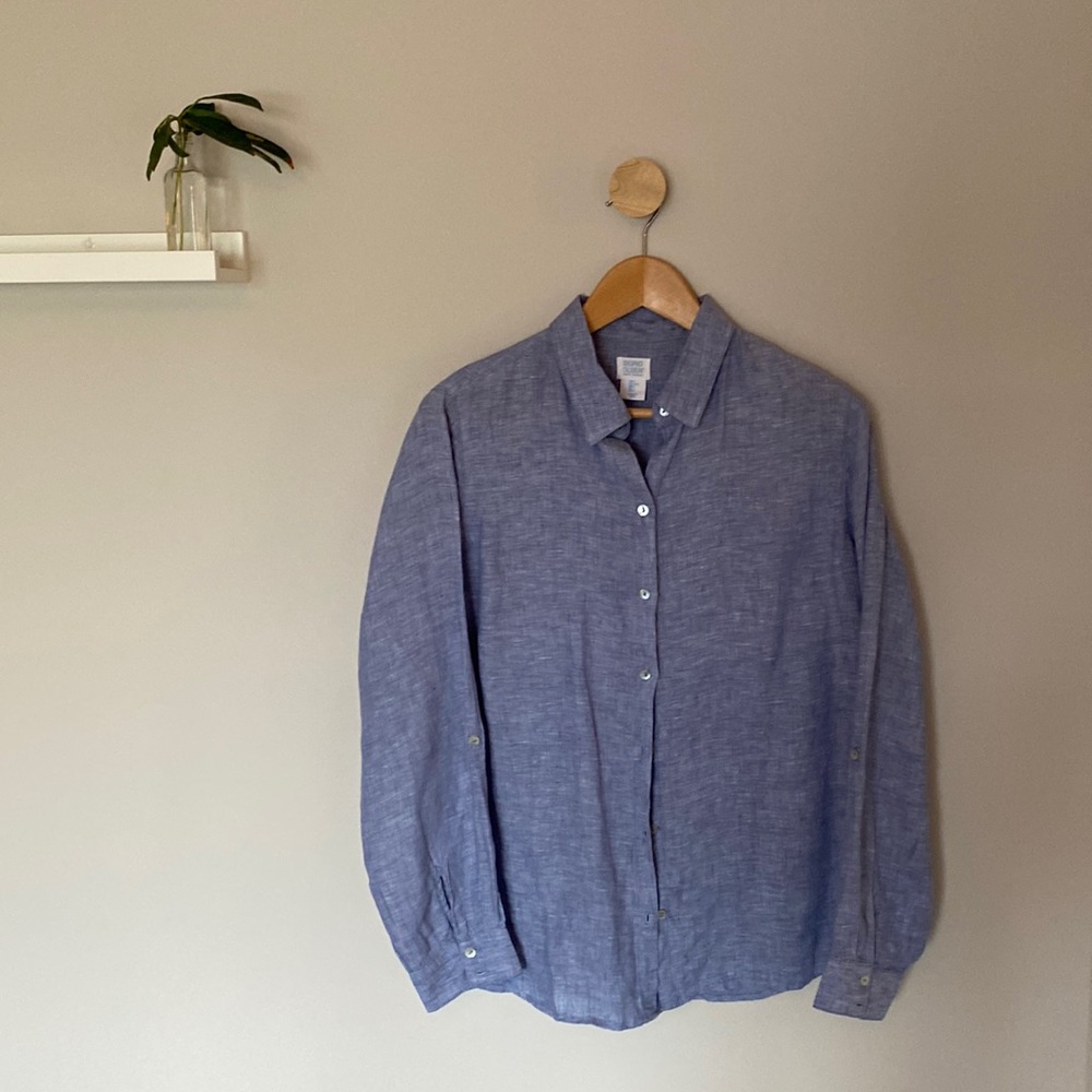 SIGRID OLSEN Linen top